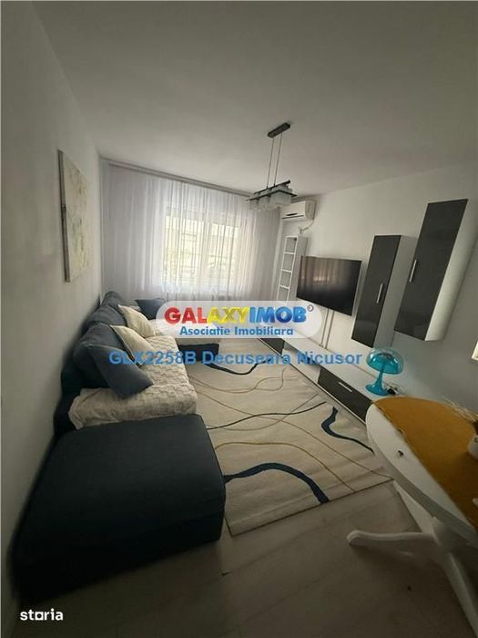 Apartament 3 camere, Mobilat, Utilat, Militari Residence  580 Euro