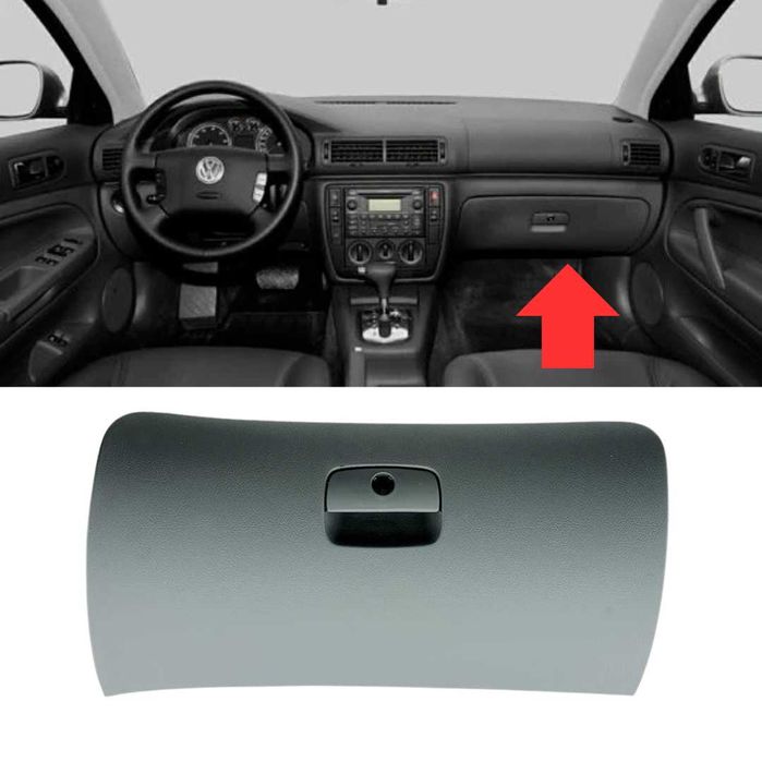 Капак на жабка на VW Passat B5 B5.5 Skoda Superb I B5 3B1857122B Сив