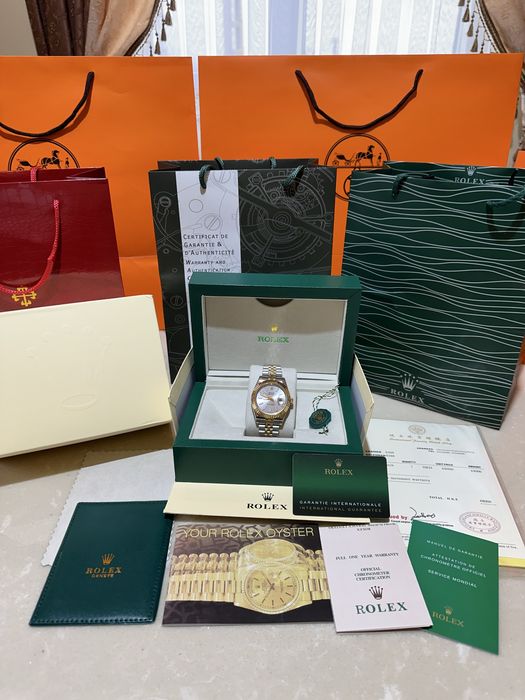 Ceas Rolex DATEJUST 40mm Silver/Silver Dial