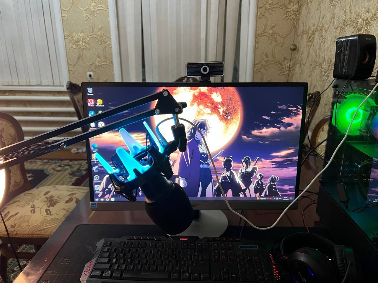 Игровой пк с комплектом для стрима