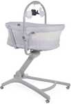 Мултифункционално бебешко кошче 4 в 1 Chicco - Baby Hug Air, Stone
