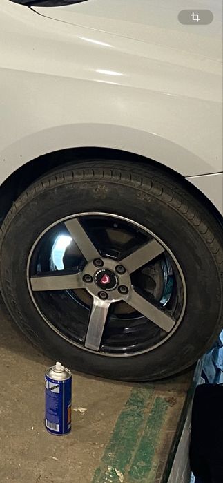 Продам диски с летней резиной 5/100