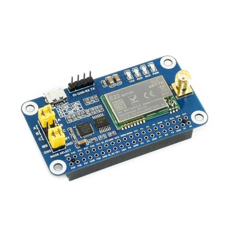 Waveshare SX1262 LoRa HAT 868MHz Frequency