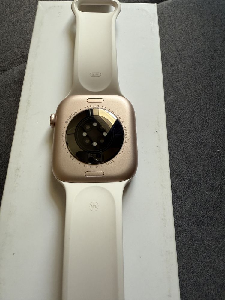 Apple Watch 10 46 mm, Rose Gold, iwatch 10 46 mm. Full. ideal, новые
