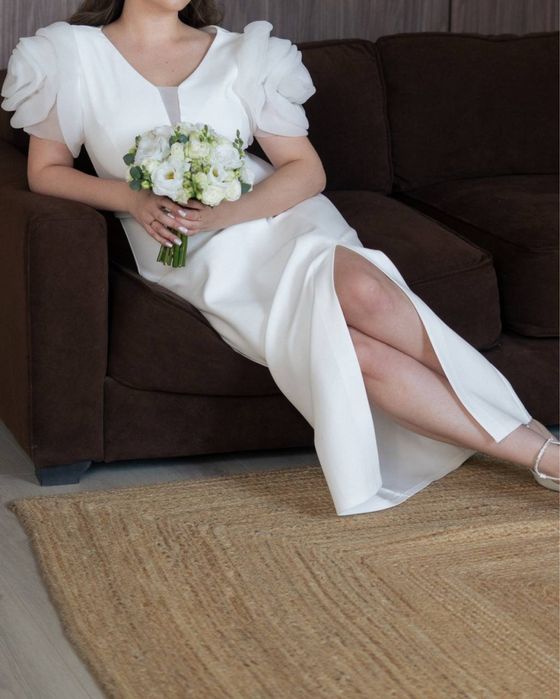 Белое платье, свадебное