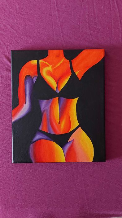 Pictura pe panza - Woman Body
