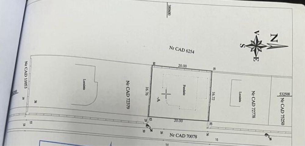 Teren de vanzare cu fundatie locuinta in Targoviste- Priseaca!!!