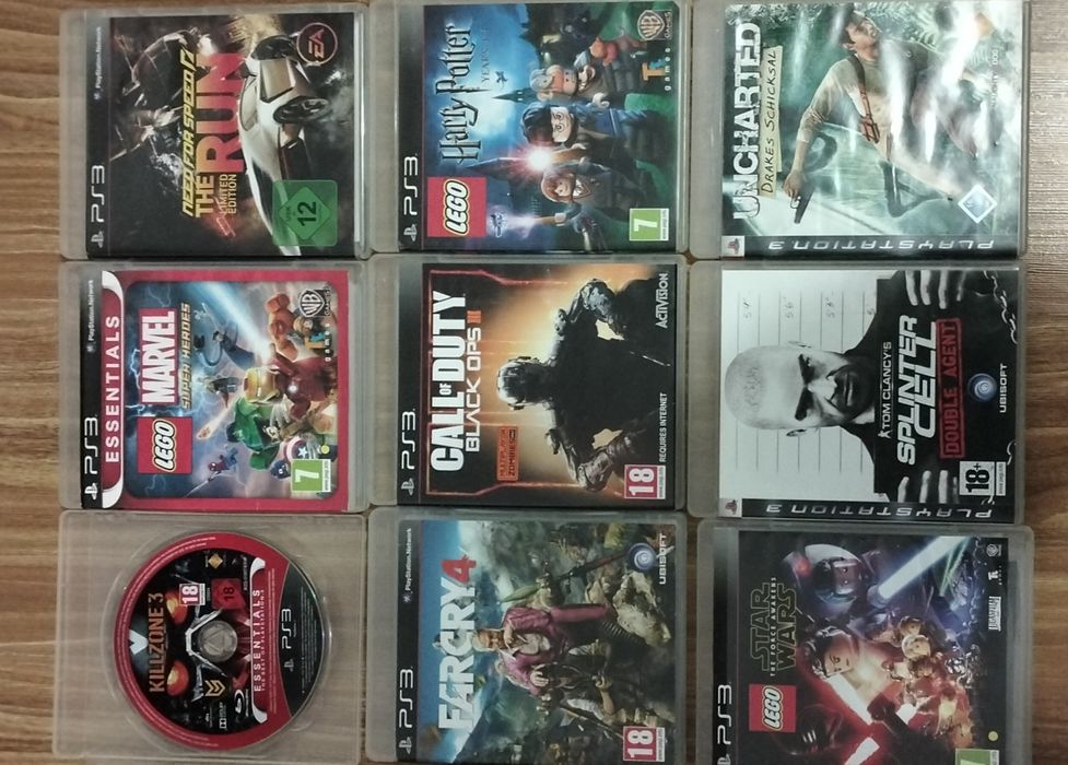 Jocuri PS3 utilizate dar funcționale.