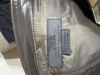 Pantaloni de piele naturala Zara