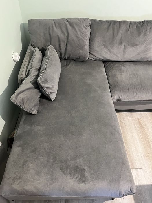 сив диван за хол