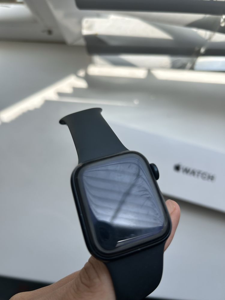 apple watch SE 40ml темно синий часы