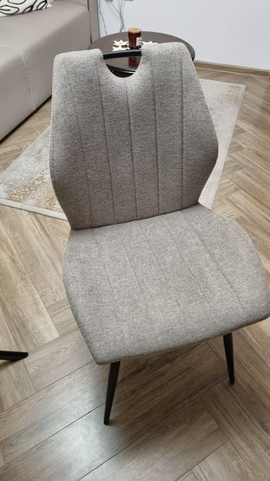 Set de 2 scaune tapitate