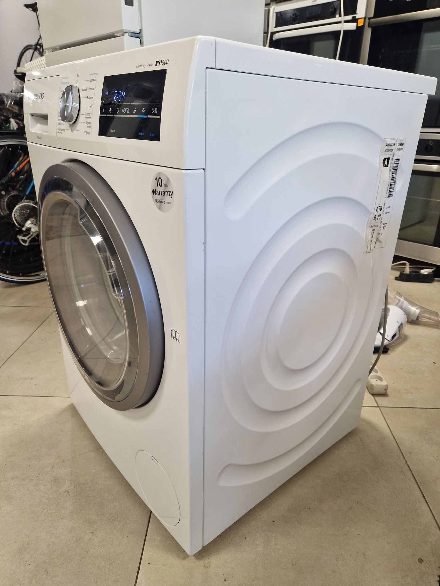 Пералня със сушилня SIEMENS iq 500 7/4кг