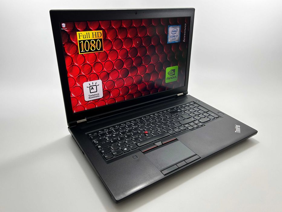 Laptop Lenovo P70 i7 32 gb ram 1 tb 17inch Gaming Nvidia Garantie 1 an