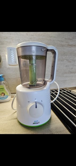 Комбиниран уред за готвене на пара и блендер Philips Avent