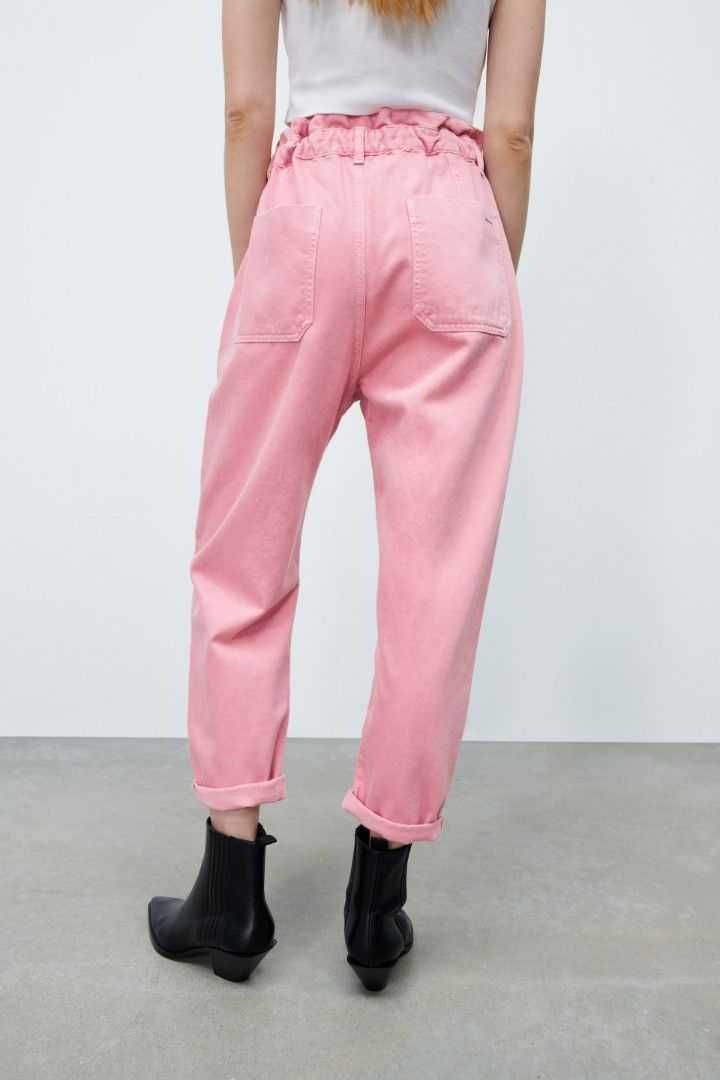 Дънки Zara тип Paperbag, EU 40