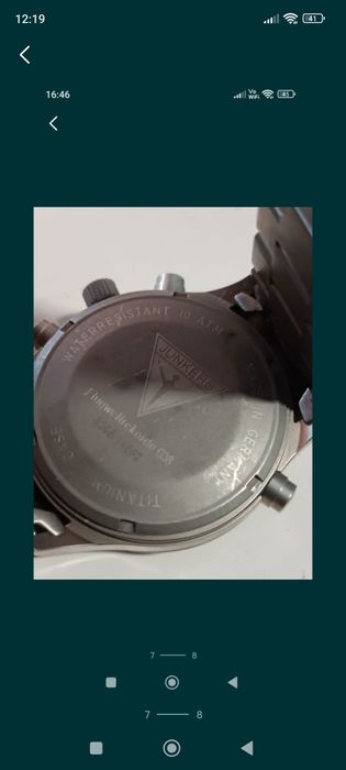 Ceas Bărbătesc Chronograph Junkers Flight Record G38 Titan-Alarm