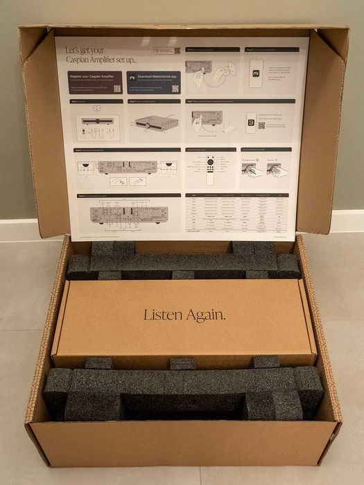 Roksan Caspian 4G Streaming Усилвател (Made in UK) в гаранция!