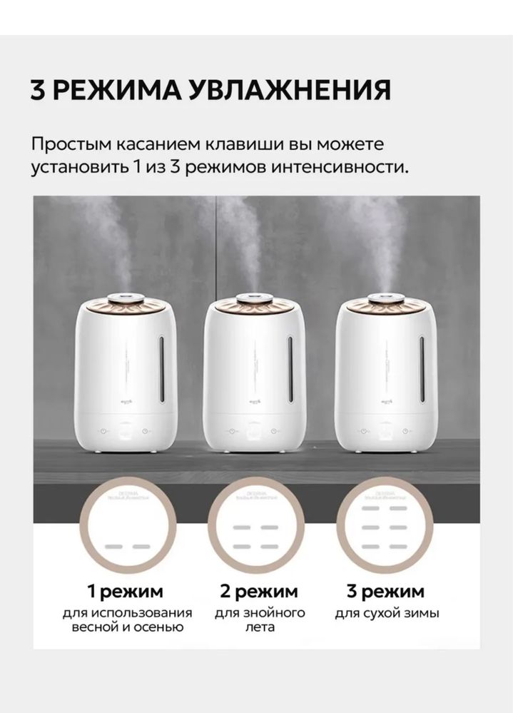 Увлажнитель воздуха Xiaomi Deerma f600 Havo namlantirgich