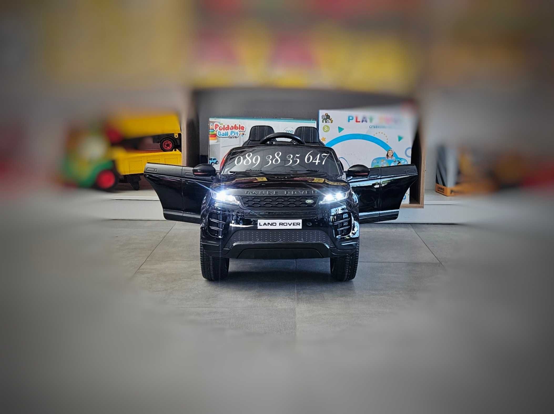 ПРОМОЦИЯ!НОВО!Акумулаторен джип RANGE ROVER с 4Х4,12Vбатерия,EVA гуми