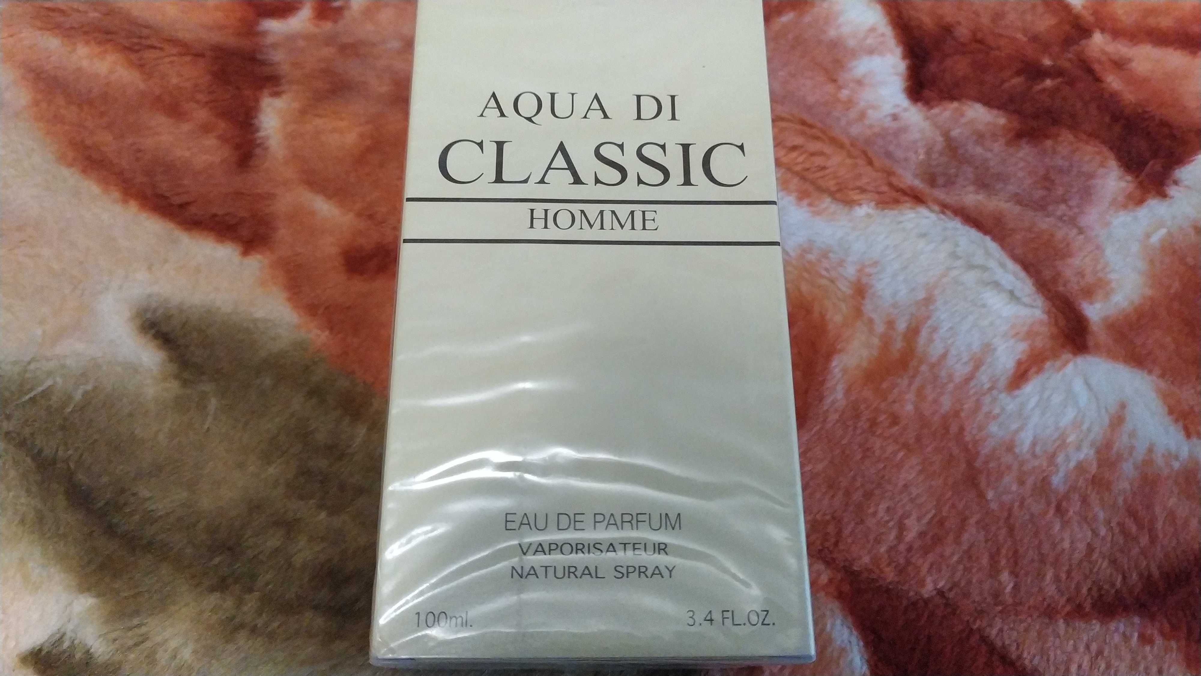 Aqua di Classic  Pour Homme одеколон