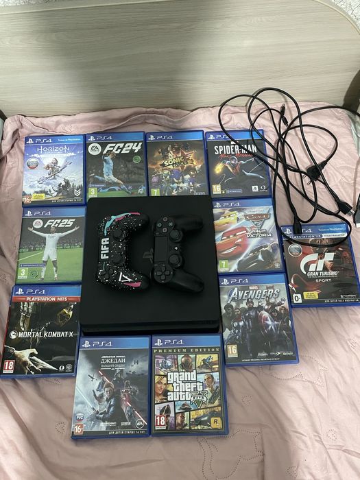 Продам пс4 ps4 с играми
