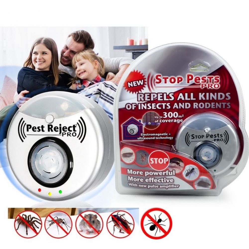 -50% Pest Reject Pro уред за насекоми мравки комари и UV лампа нощна