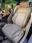 Scaun șofer piele crem și stofă Volkswagen Passat B6 2005-2010