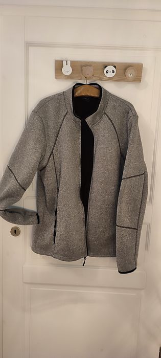 Cardigan fleece, Livergy, gri antracit, mărime XL, nou