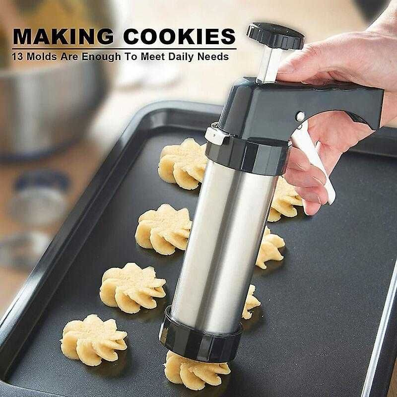 Seringa Inox (patiserie) ornare prajituri + forme, REDUS de la 130RON
