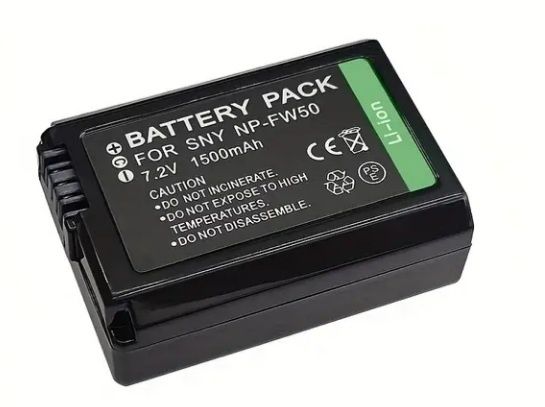 Батарея NP-FW50, зарядное устройство
