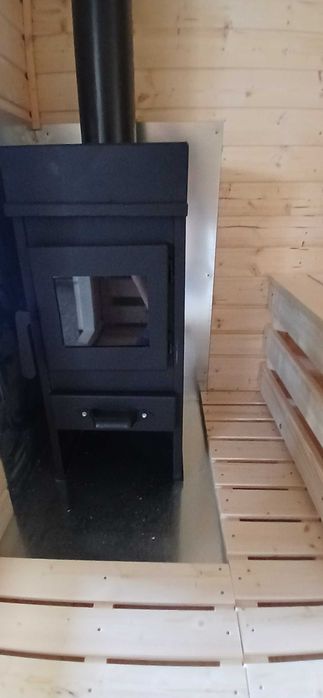 Sauna exterior izolat