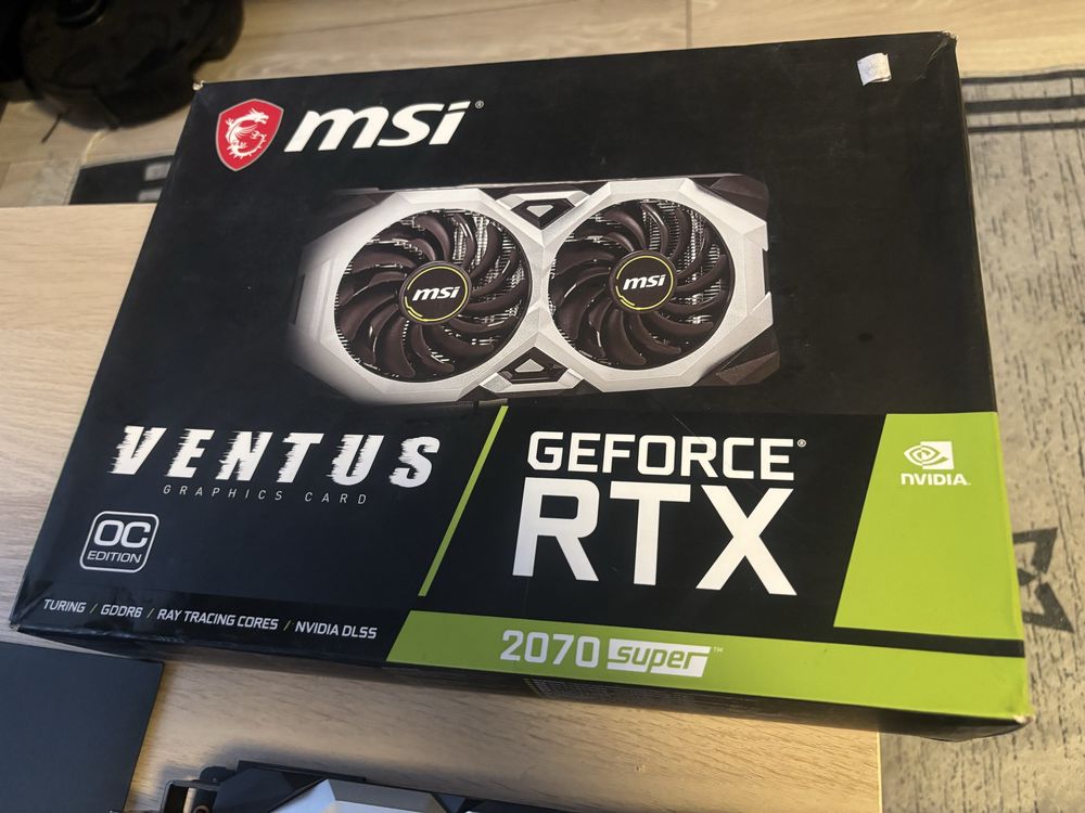 Видеокарта RTX 2070 super 8 Gb