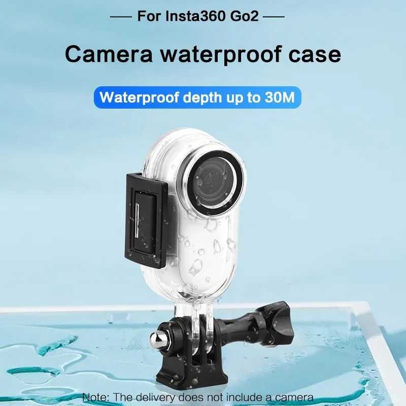 Carcasa protectie subacvatica Insta360 GO2 rezistenta apa socuri