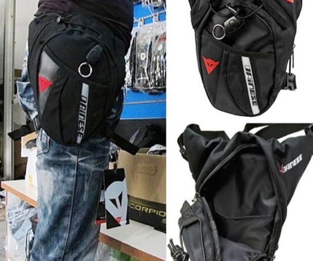 Geanta moto/borseta picior Dainese legbag(HONDA,YAMAHA,SUZUKI,KAWASAKI