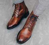 Ghete lace up 41 bocanci premium Dockers NOI piele naturala moale