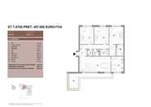 Penthouse 4 camere  smart home lux 5 min Nou Ferdinand