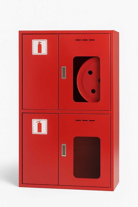 Пожарные шкафы для хранения огнетушителей и пожарных кранов