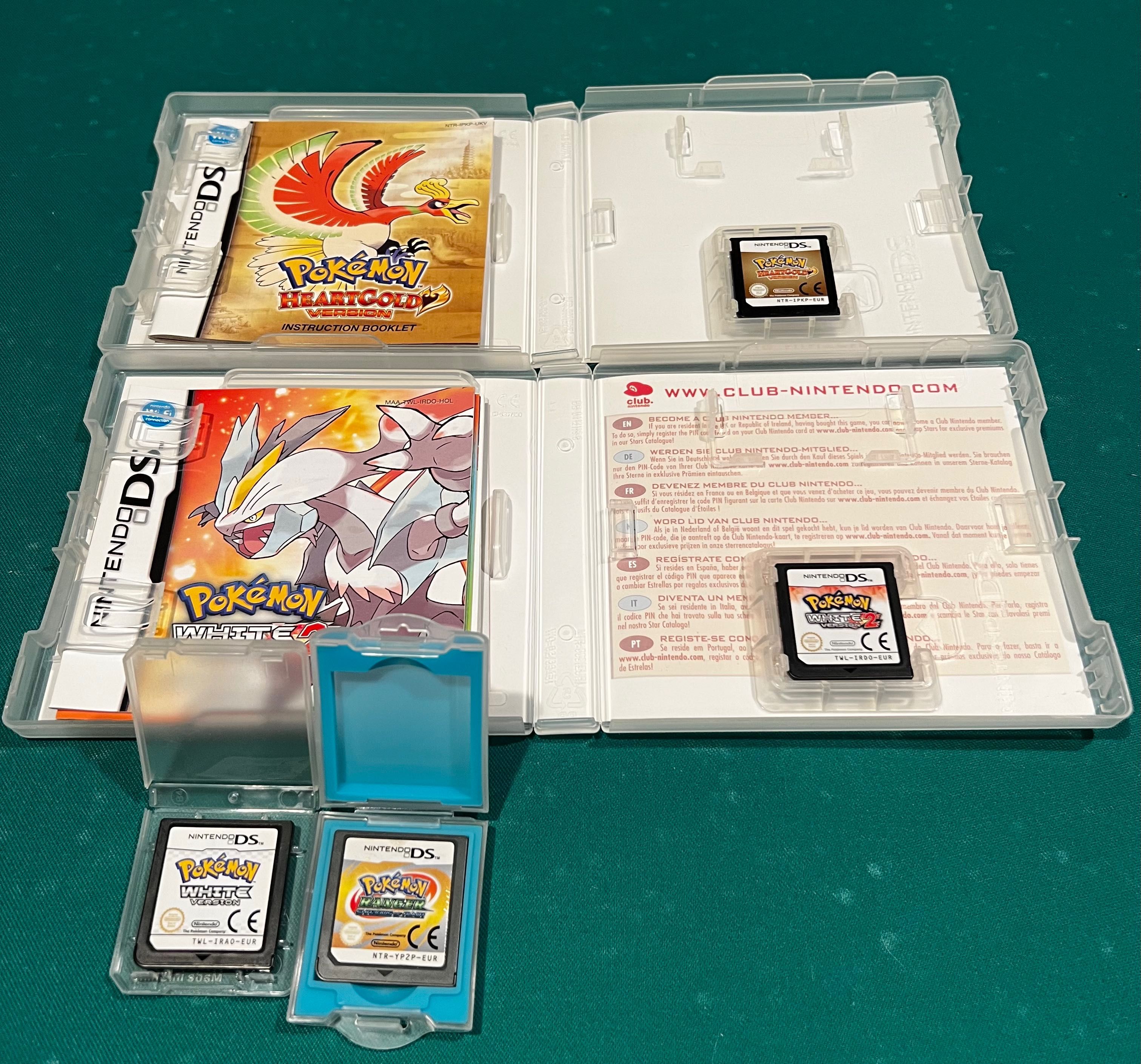 Pokemon Heart Gold /White/ Ranger jocuri Nintendo DS