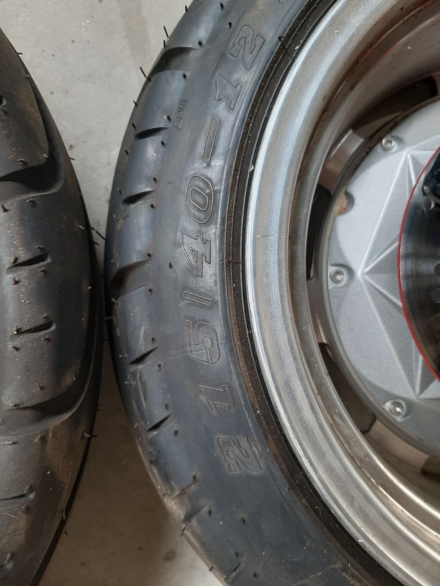 Roata cu motor, motor în roata, roata scuter electric 165/45 -12