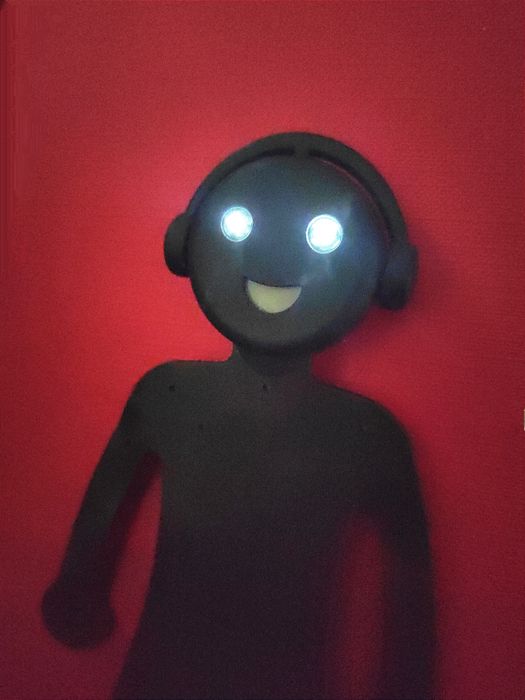 Лампа за четене - огъващо се човече