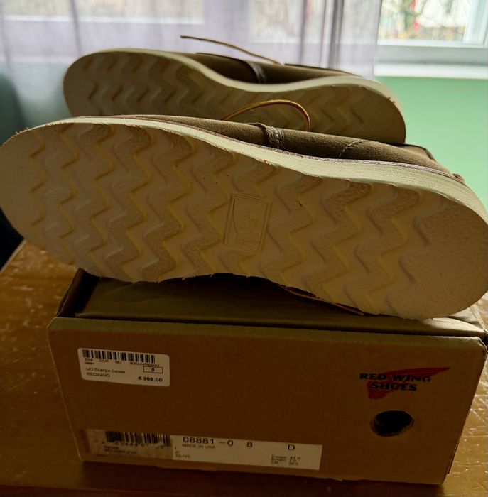 Ghete Red Wings barbati olive noi