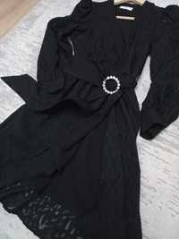 Черна къса рокля Манго