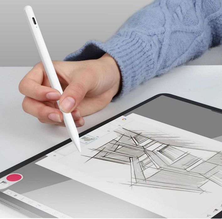Stylus Pen Compatibil Lenovo Tab M8 M10 P12 Yoga Legion Alb