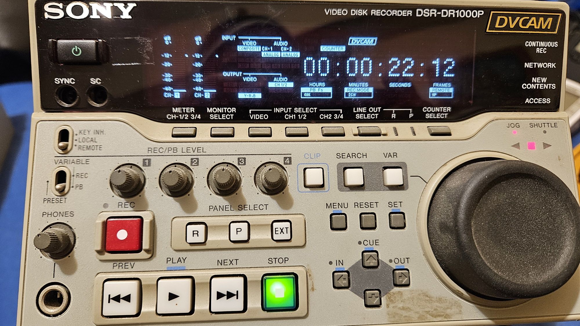Sony DSR  dr 1000ap
