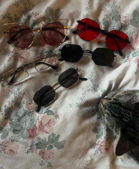 Очки нулёвки солнцезащитные