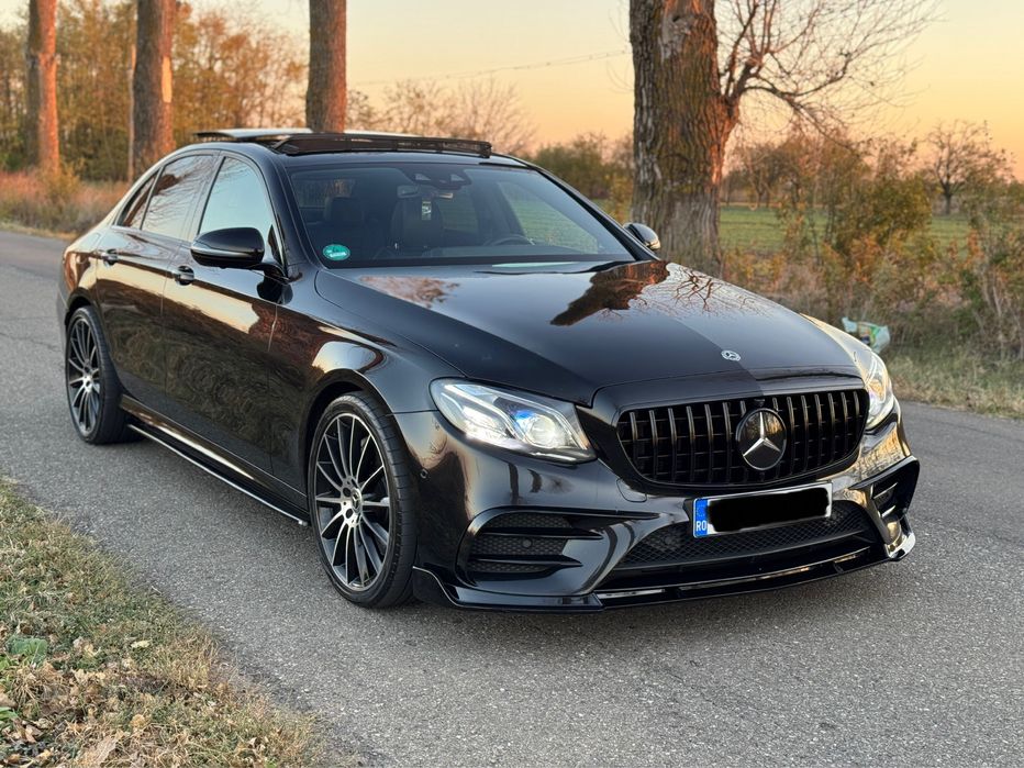 Mercedes-benz E400 Amg diesel / 4matic / perne de are / panorma /2019
