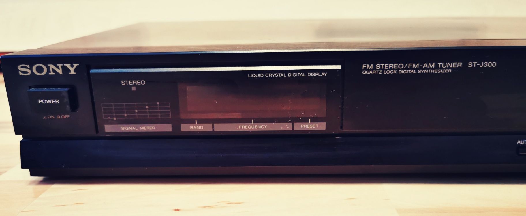 Sony stereo fm am tuner ST-J300 retro vintage anii 80
St