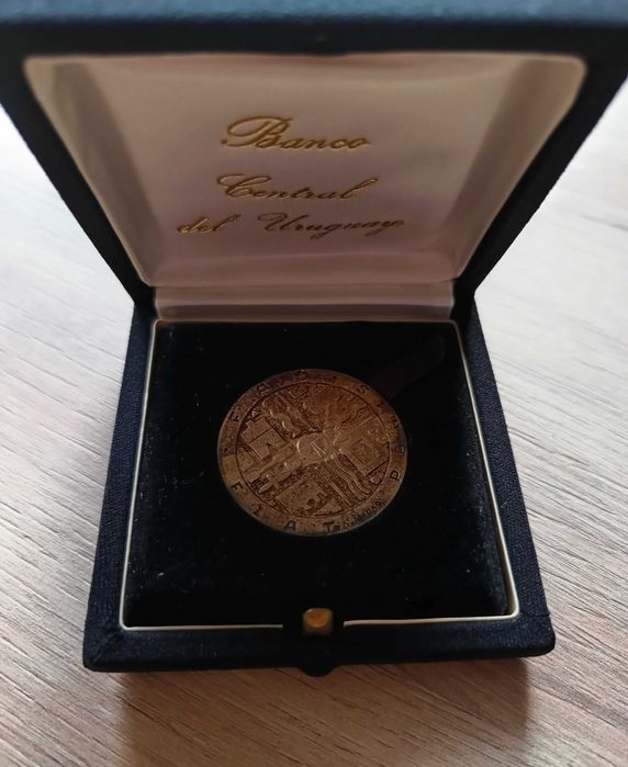 Уругвайска сребърна паметна монета от 1000 песо, 1969
