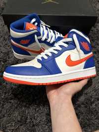 Jordan 1 Mid Game Royal Orange Phantom